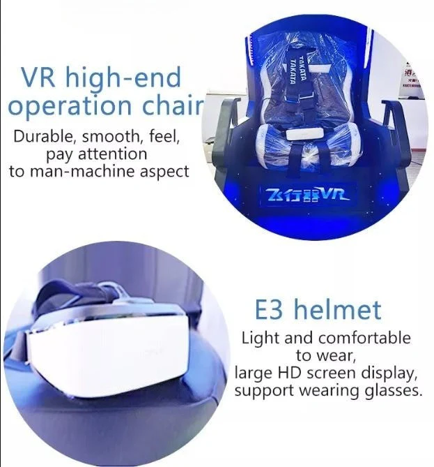 Futuristic 9D Virtual Reality Roller Coaster Simulator - Image 8