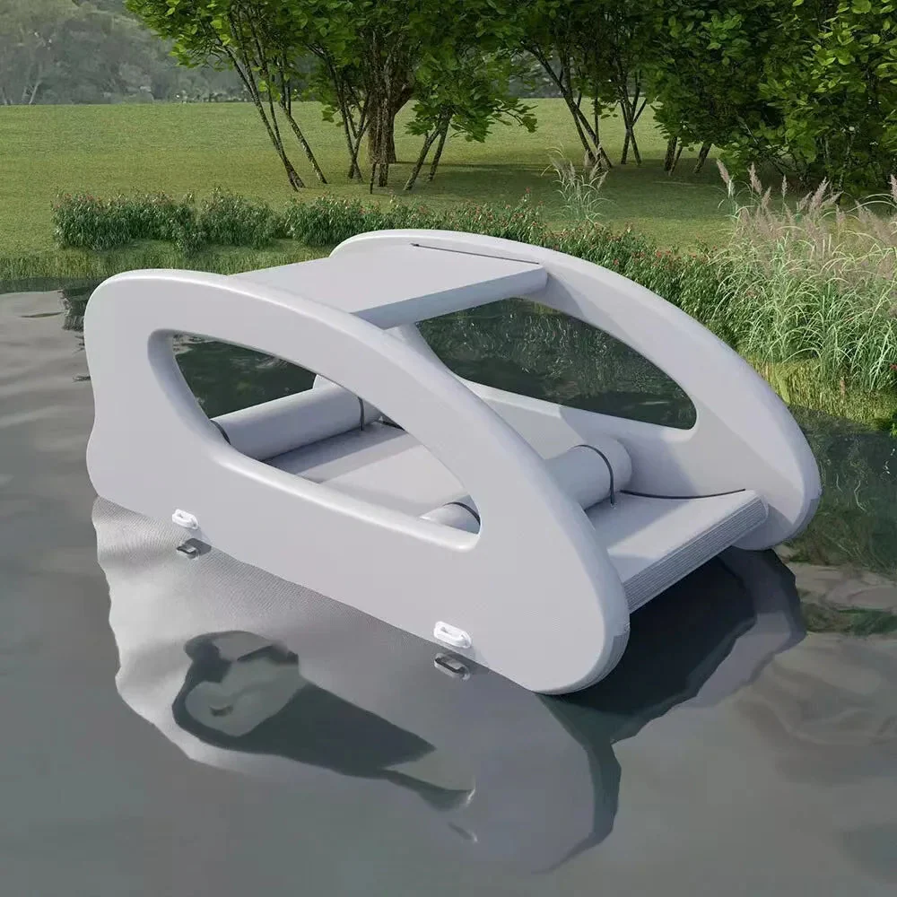 Futuristic Capsule Inflatable Fishing Boat