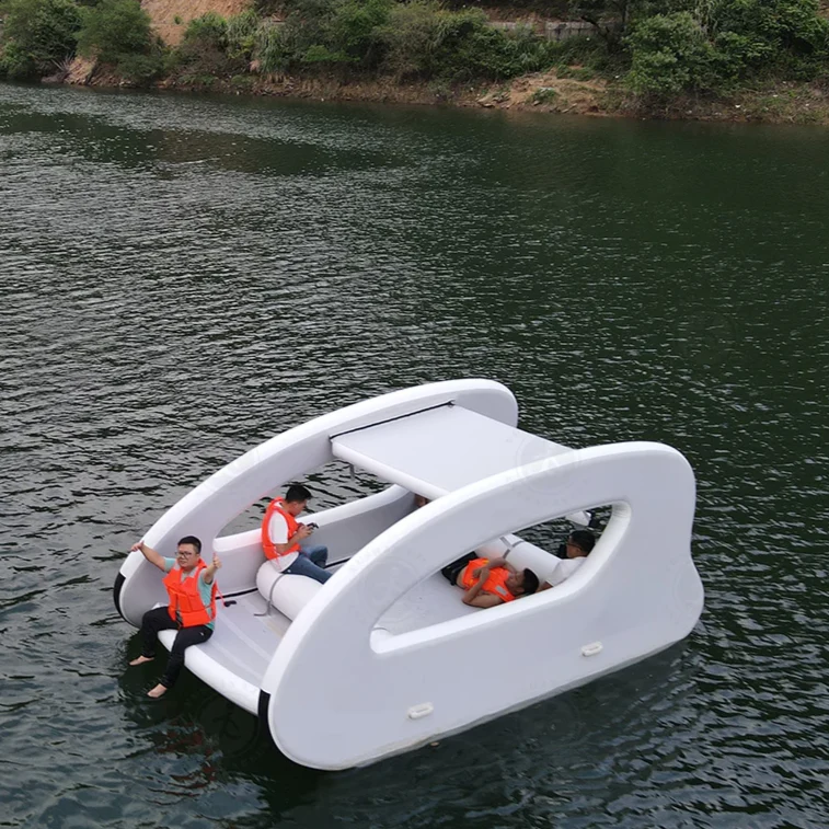 Futuristic Capsule Inflatable Fishing Boat - Image 4