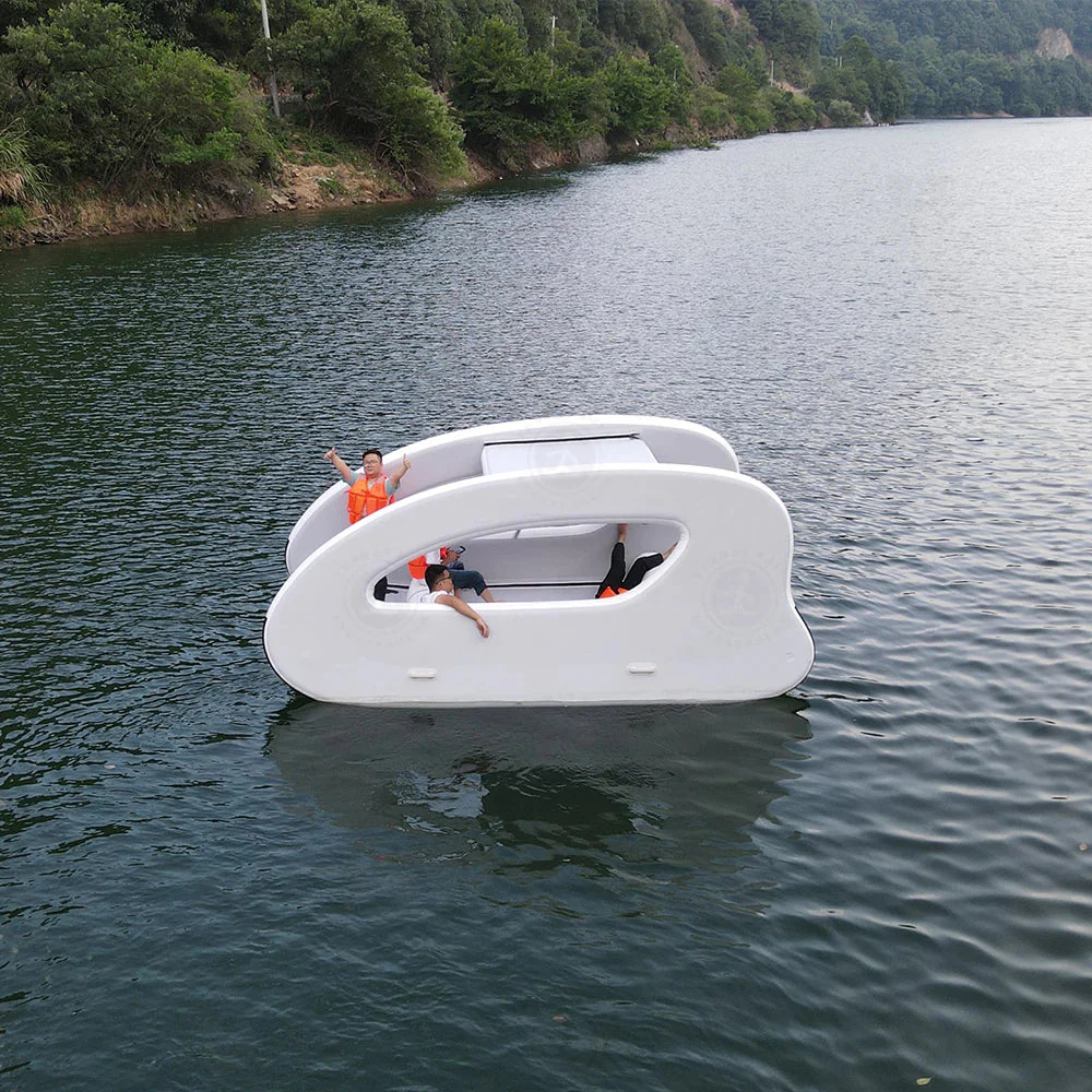 Futuristic Capsule Inflatable Fishing Boat - Image 7