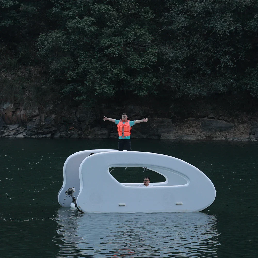 Futuristic Capsule Inflatable Fishing Boat - Image 8