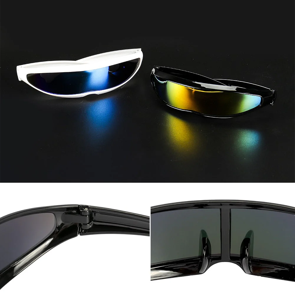 Futuristic Cyborg Cosplay Sunglasses - Image 2