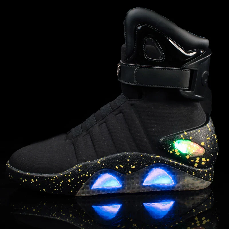 Futuristic Glowing Rechargeable Party LED Boots - Image 6