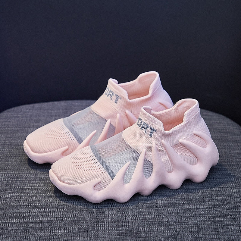 Futuristic Korean Style Comfy Breathable Shoes - Image 3