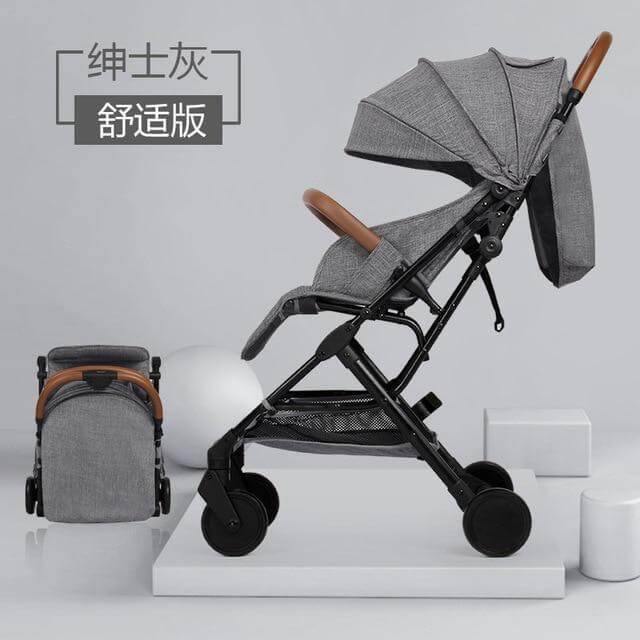 Futuristic Modern Portable Folding Baby Stroller - Image 16