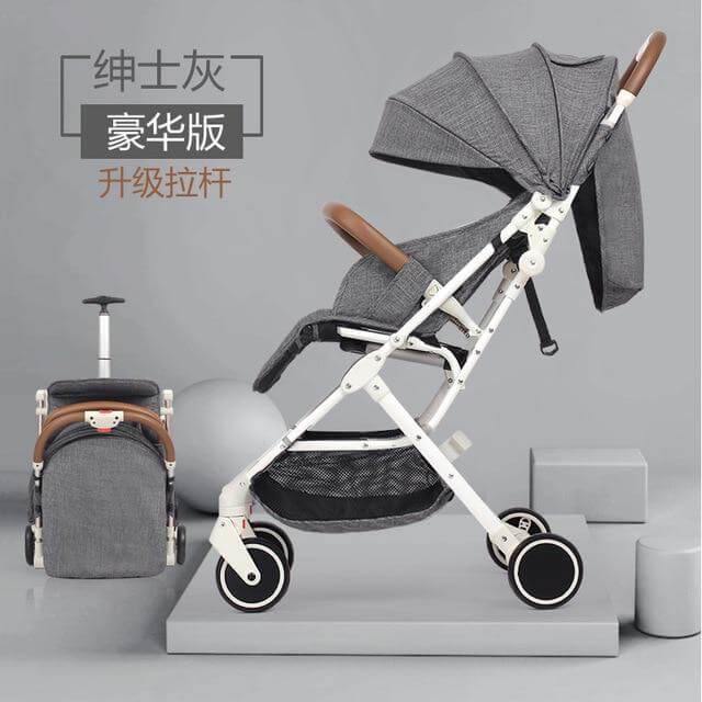 Futuristic Modern Portable Folding Baby Stroller - Image 8