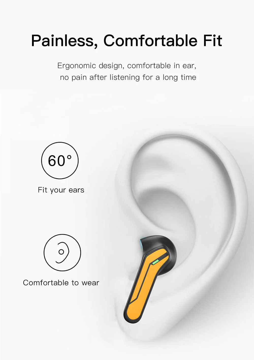 Futuristic Wireless Charging Bluetooth Headset - Image 6