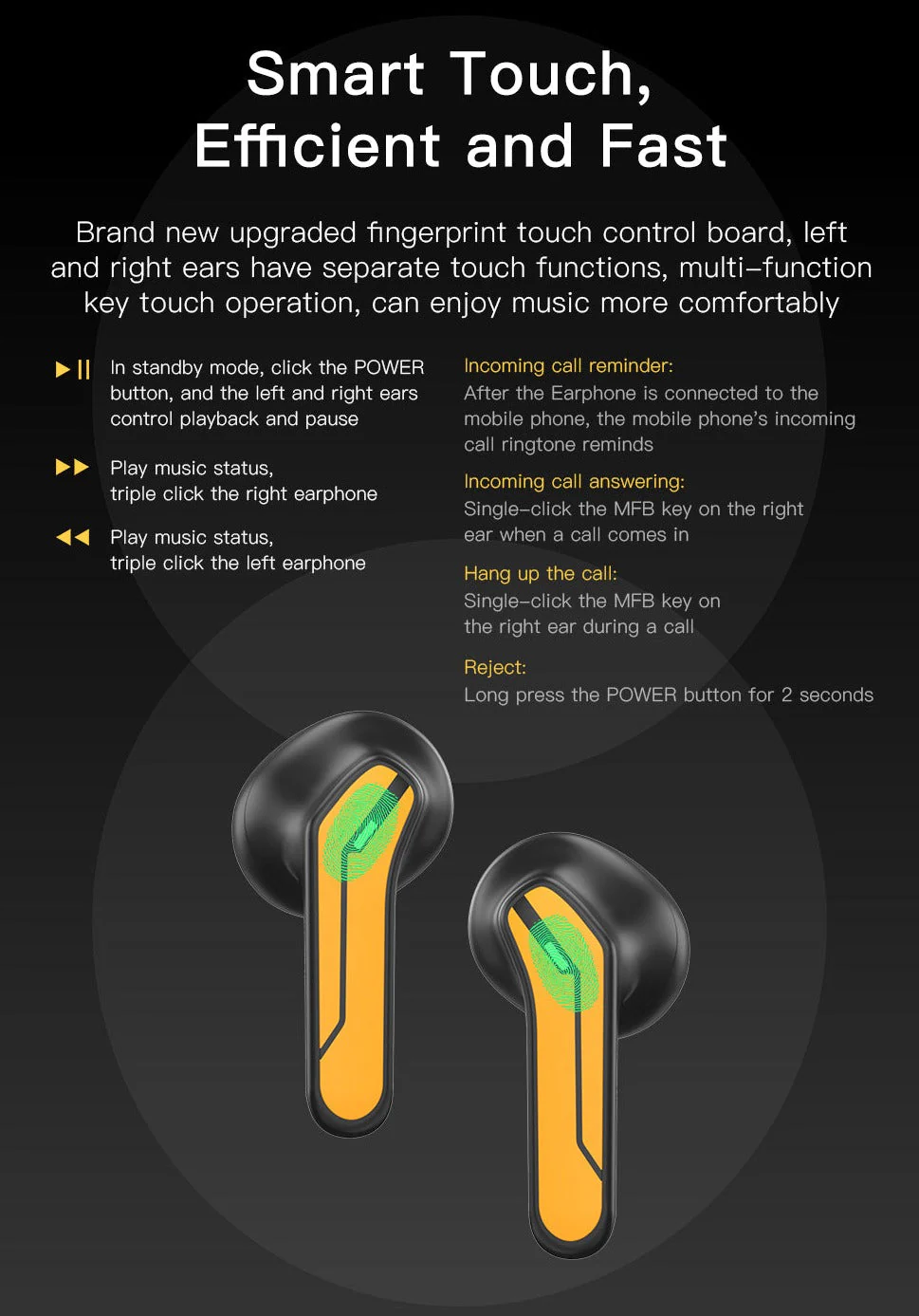 Futuristic Wireless Charging Bluetooth Headset - Image 7