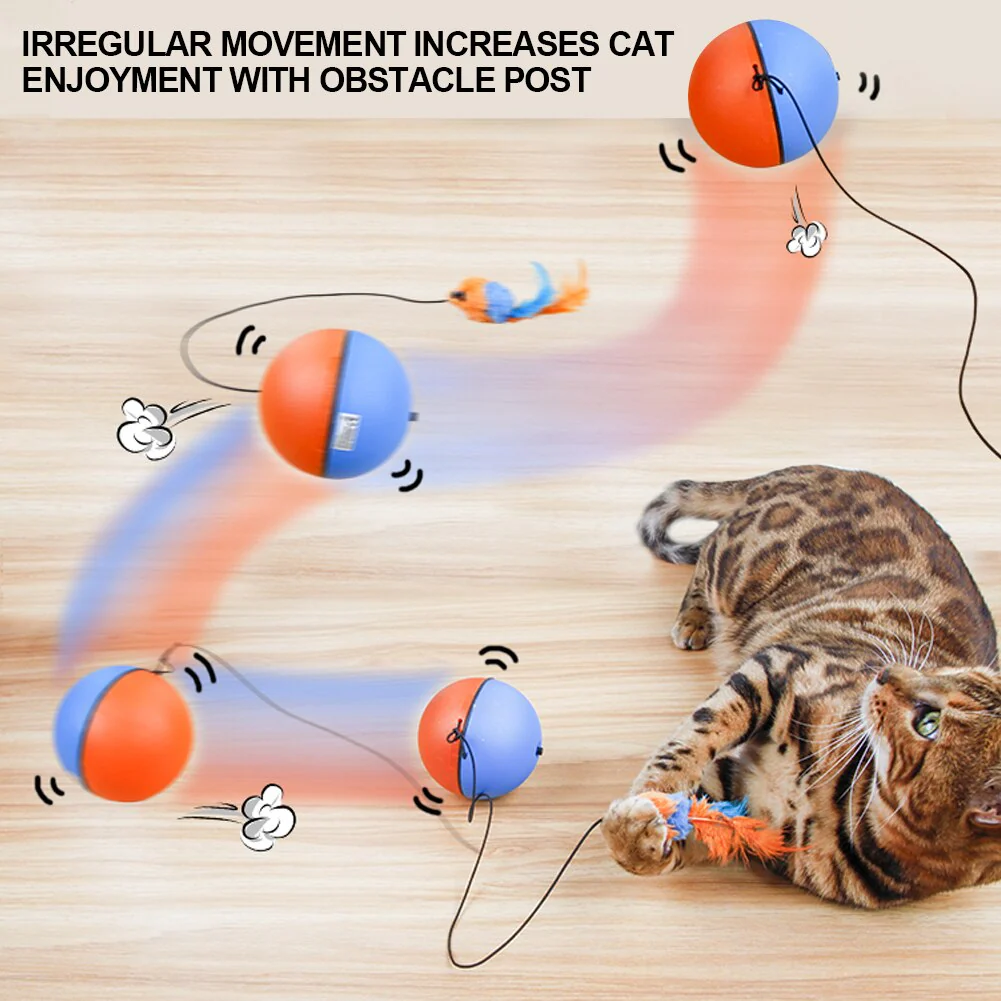 Game Master Automatic Running Cat Ball Toy - Image 4