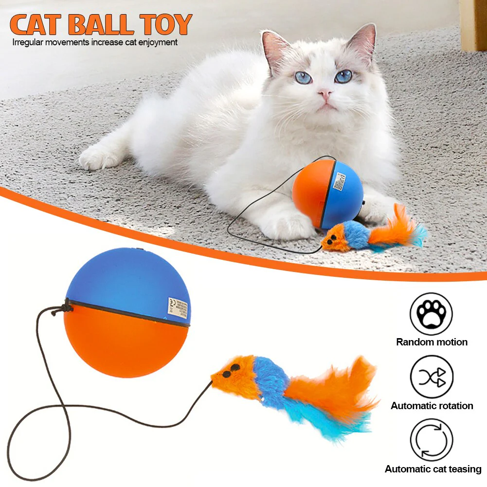 Game Master Automatic Running Cat Ball Toy - Image 7