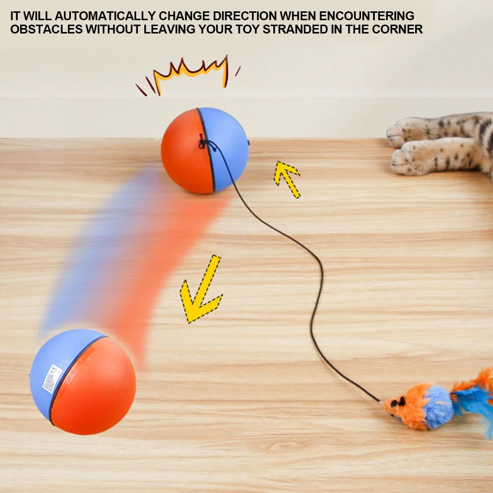 Game Master Automatic Running Cat Ball Toy - Image 8