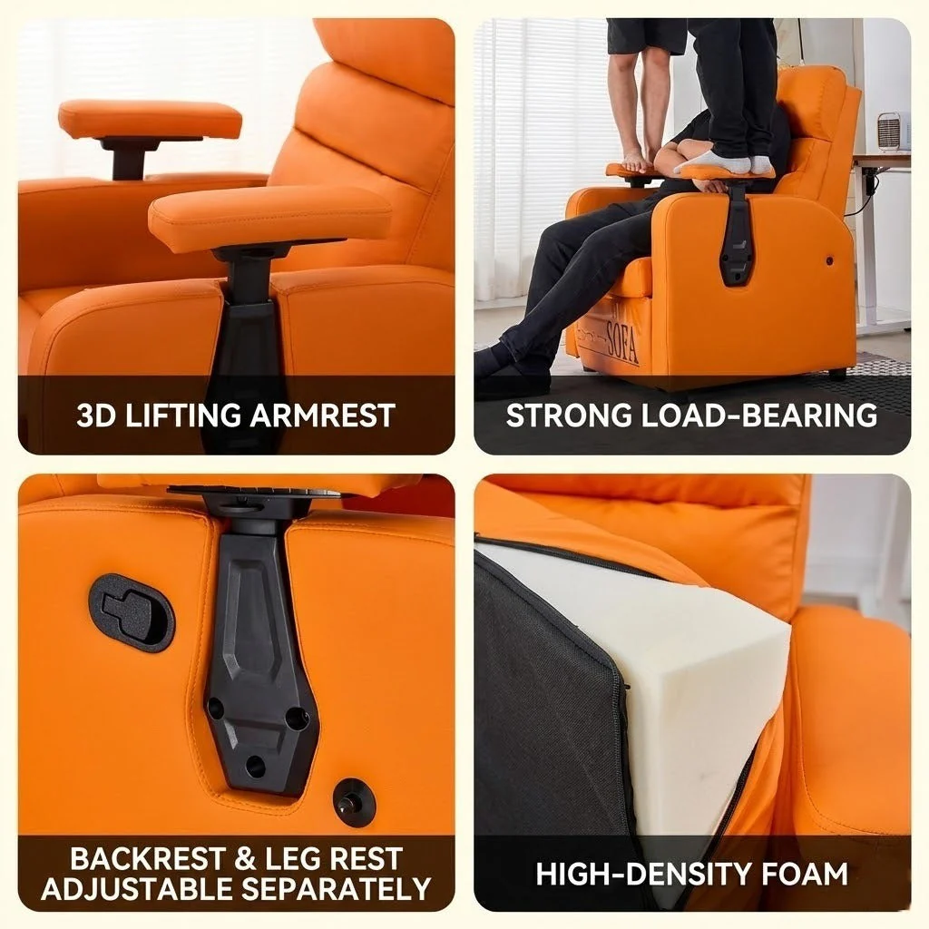 Gamer Dream Recliner Lounge Lazy Sofa - Image 8