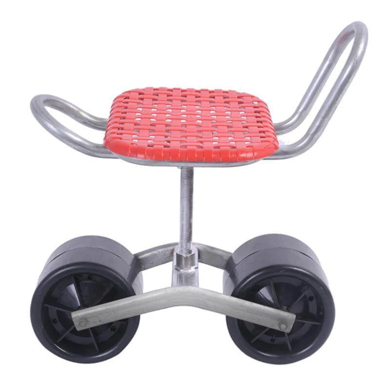 Garden Mobile Agricultural Lazy Rotatable Wheeled Stool - Image 6