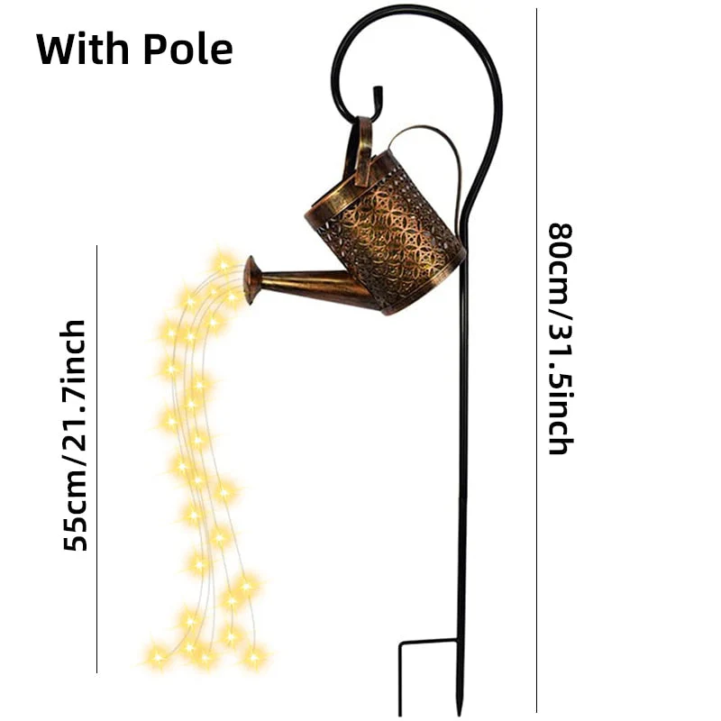 Garden Watering Solar-Powered Can Patio Light - Image 9