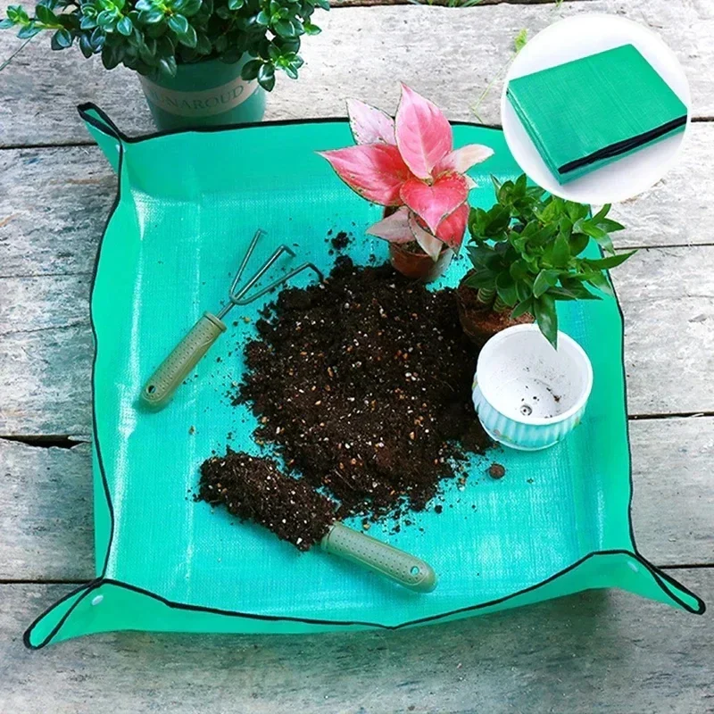Gardening Soil Tray Reusable Portable Mat - Image 2