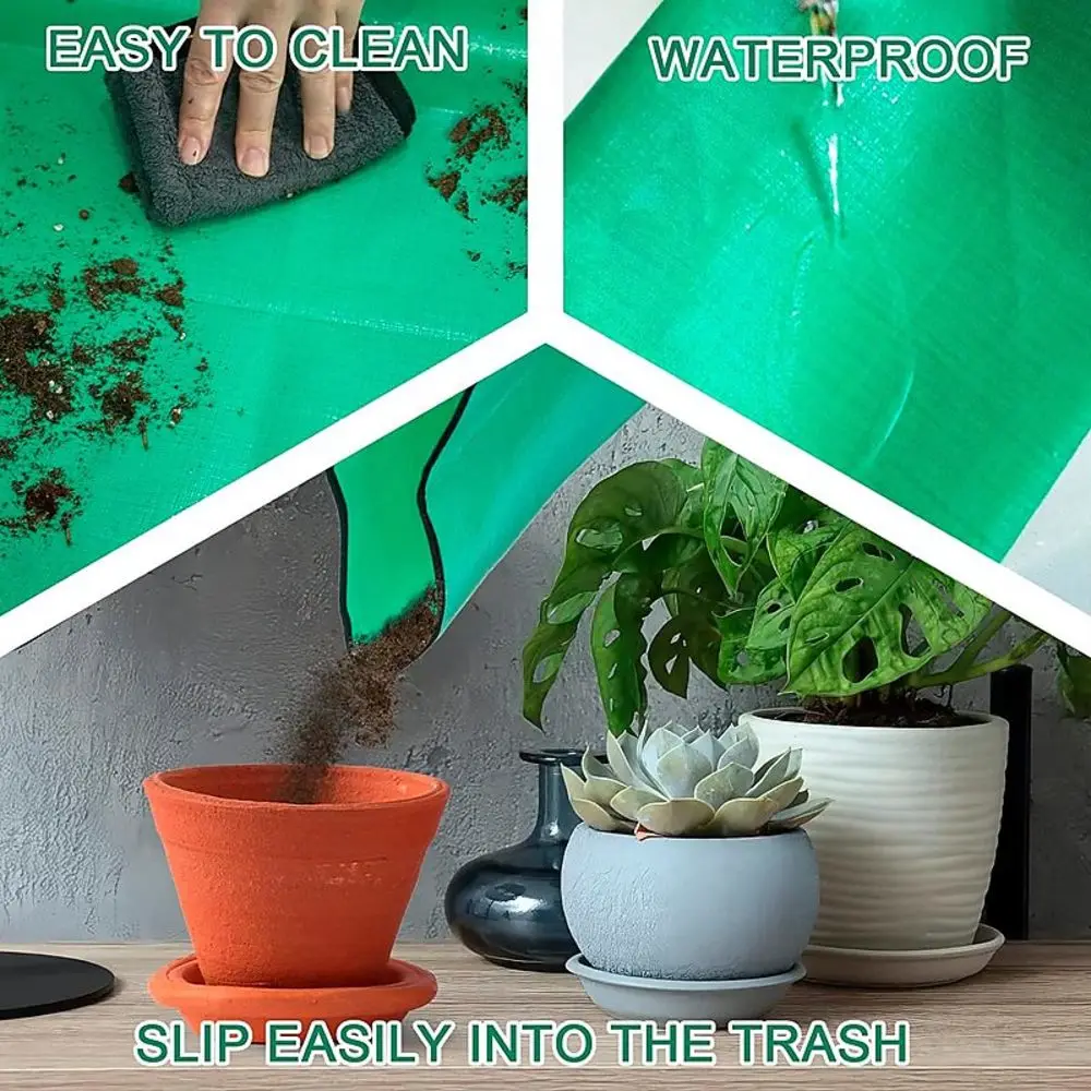 Gardening Soil Tray Reusable Portable Mat - Image 5