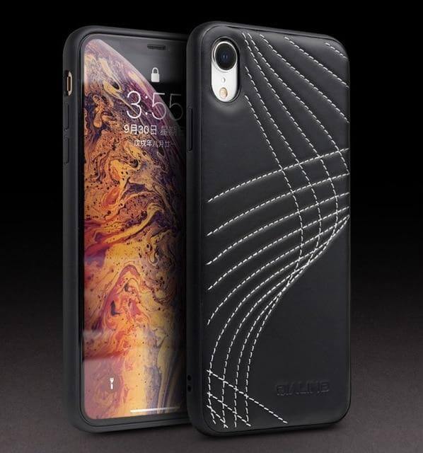Genuine Leather Full Edge Protect Luxury Iphone Cases - Image 2