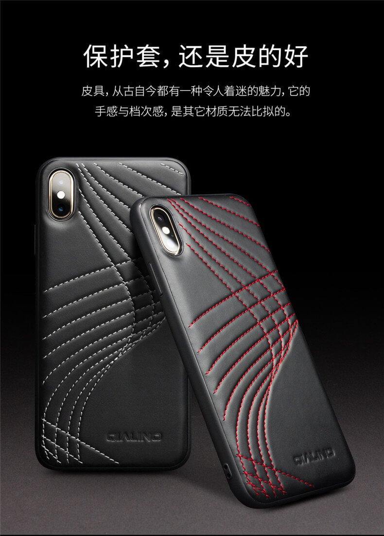 Genuine Leather Full Edge Protect Luxury Iphone Cases - Image 6