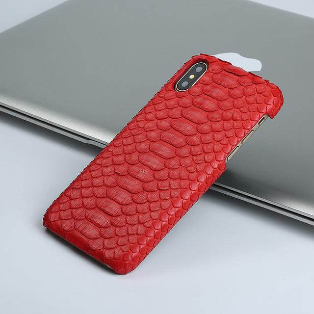 Genuine Luxury Handmade Python Skin Iphone Cases - Image 3
