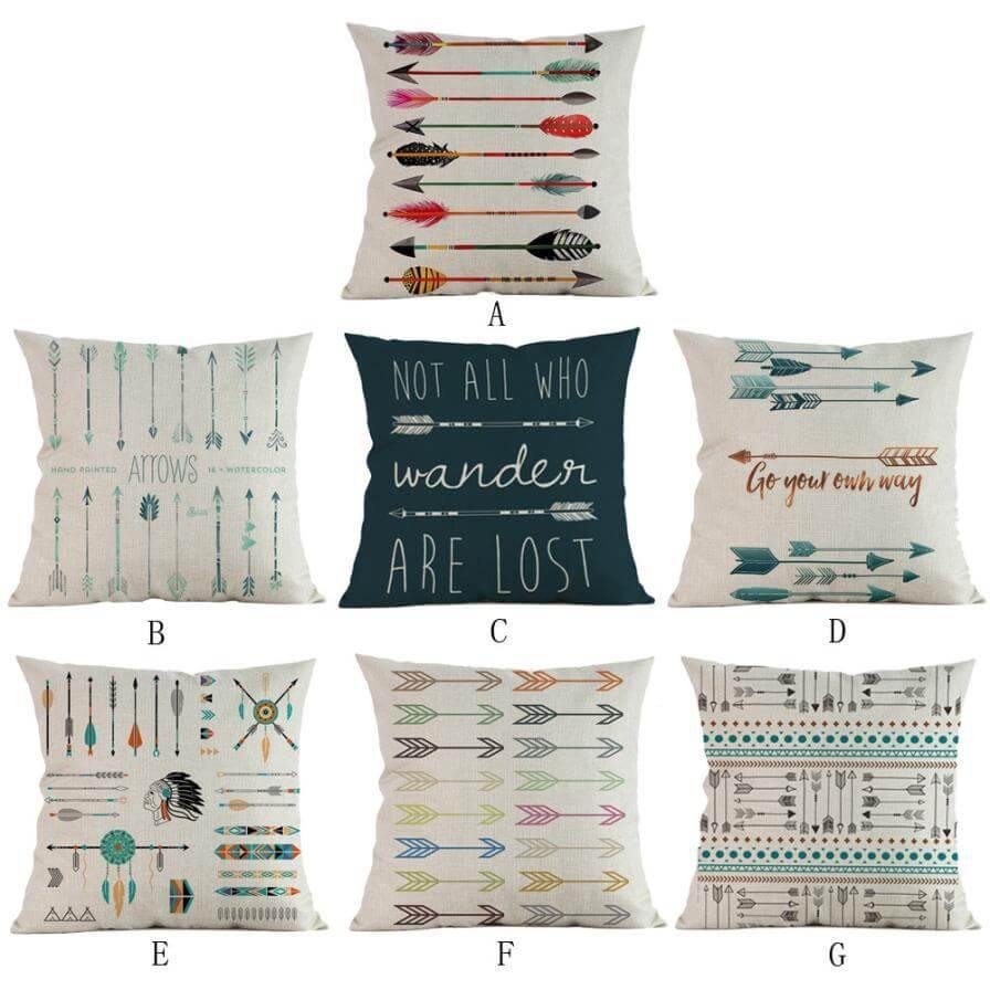 Geometric Symbols Decorative Home Pillow Cases - Image 6