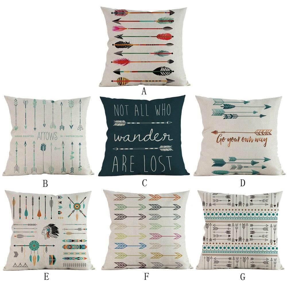 Geometric Symbols Decorative Home Pillow Cases - Image 8