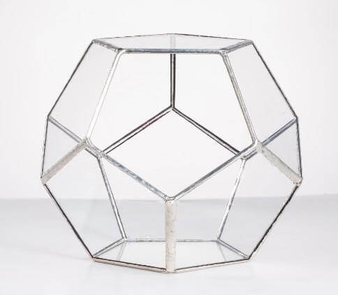 Geometric Terrarium Glass Vase - Image 2