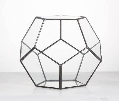 Geometric Terrarium Glass Vase - Image 3