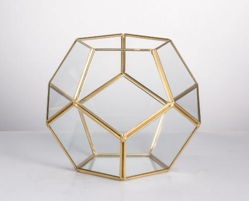 Geometric Terrarium Glass Vase - Image 4