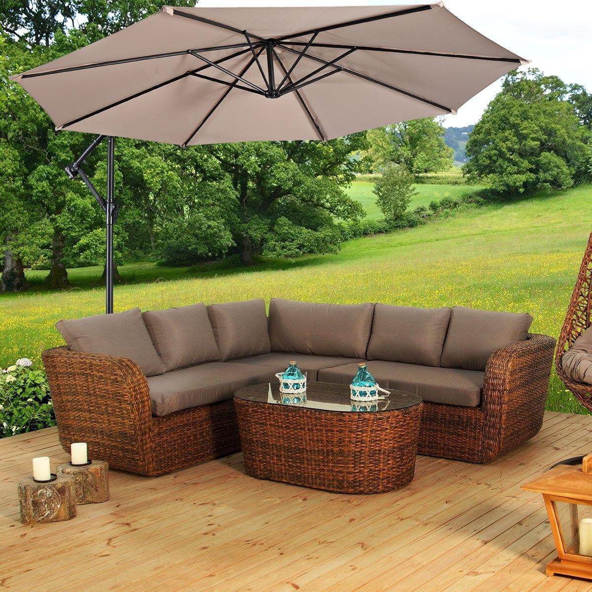 Giant Anti-UV Outdoor Hanging Umbrella - Image 15