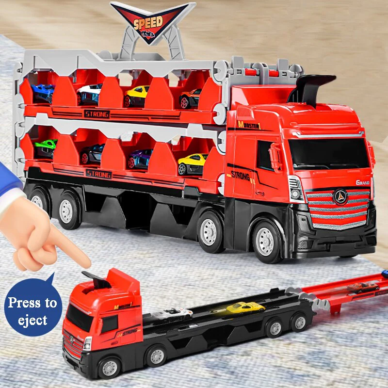 Giant Folding Truck Catapult Race Track - Image 2