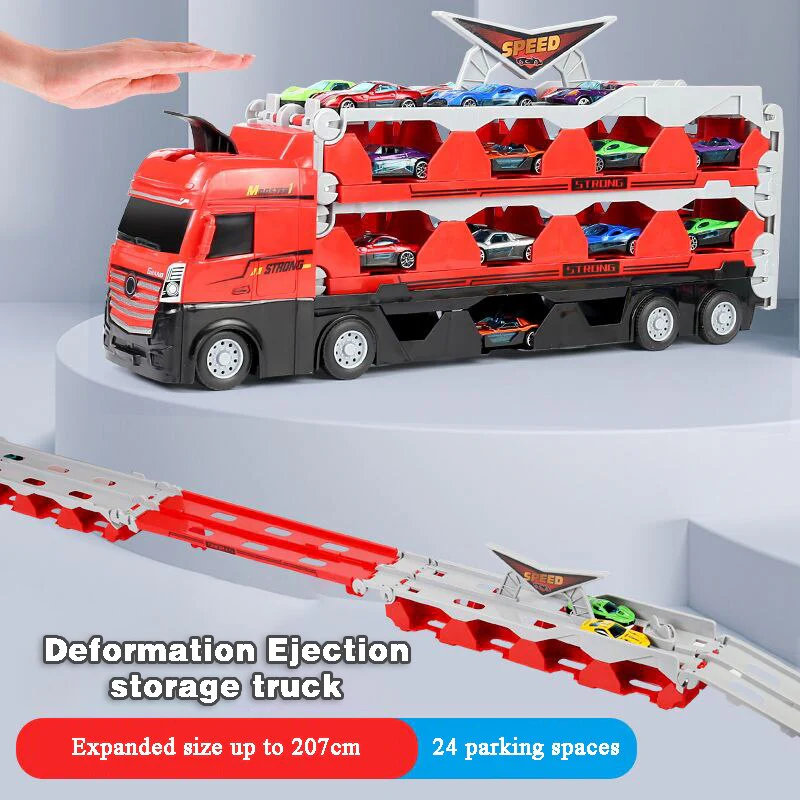 Giant Folding Truck Catapult Race Track - Image 3