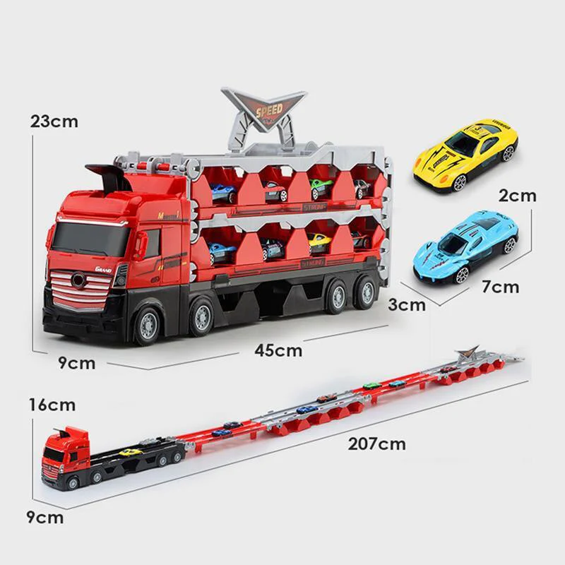 Giant Folding Truck Catapult Race Track - Image 6