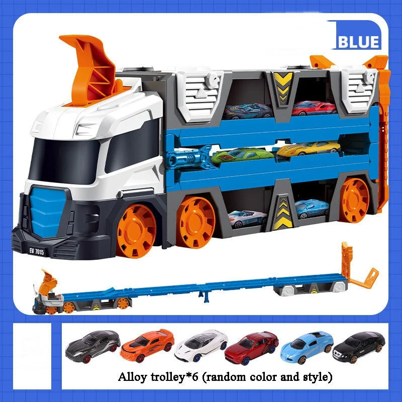 Giant Folding Truck Catapult Race Track - Image 9