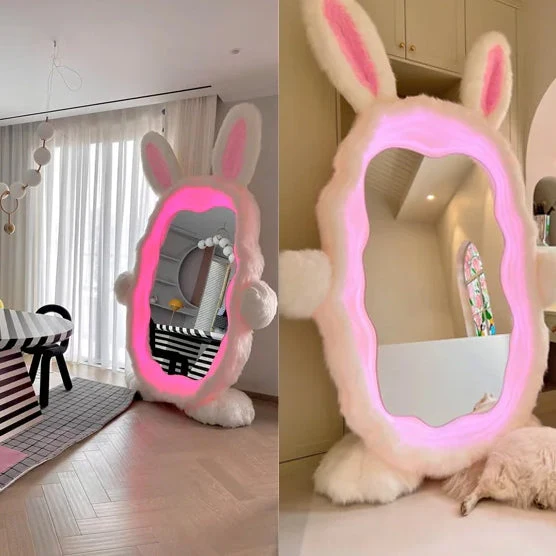 Giant Rabbit Charming Cute Mirror - Image 4