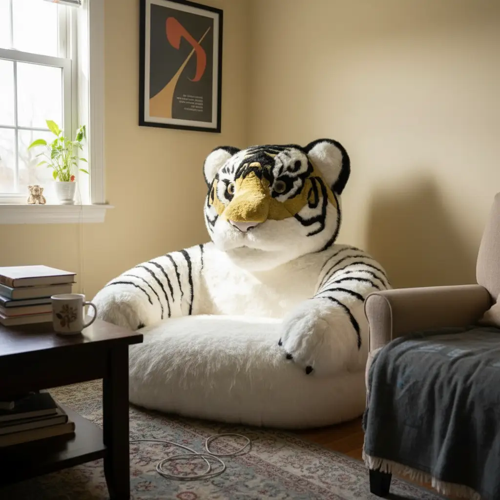 Giant Tiger Cozy Lounge Chair