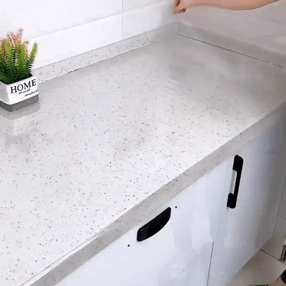 Glossy Self-Adhesive Waterproof Countertop Film Roll - Image 3