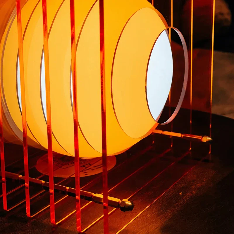 Glow Sphere Geometric Minimal Table Lamp - Image 3