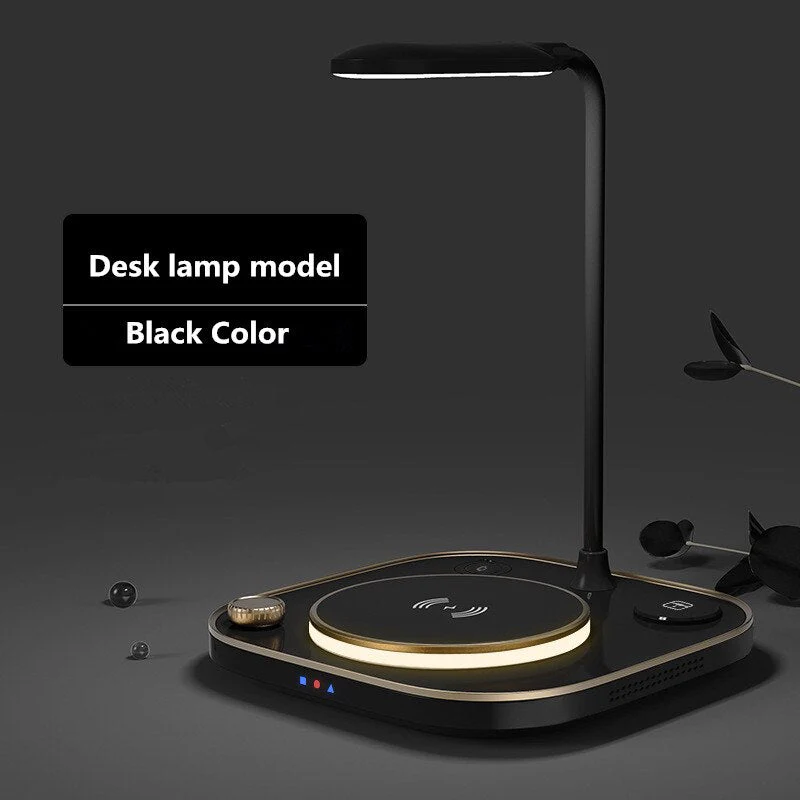 Glow Wireless Charger Station LED Desk Lamp - Image 9