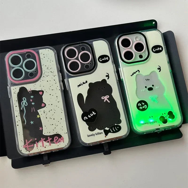 Glowing Puppy Light-Up iPhone Case - Image 4