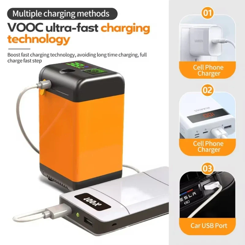 Go Travel Portable Rechargeable USB Outdoor Shower Pump - Image 2