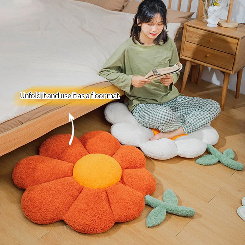 Golden Blossom Sunflower Soft Seat Cushion - Image 6