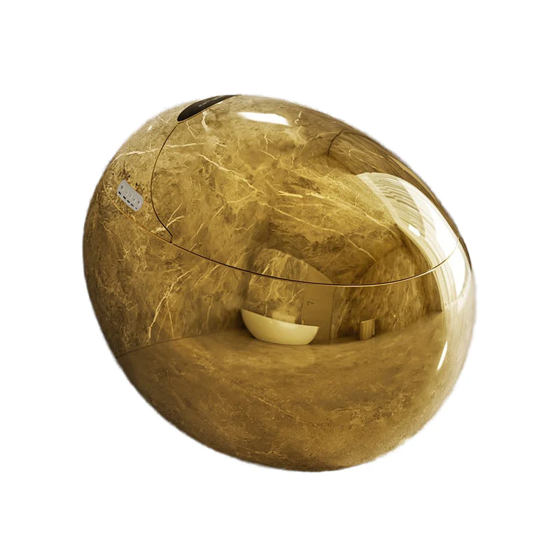 Golden Egg Shape Intelligent Auto Wash Toilet - Image 7