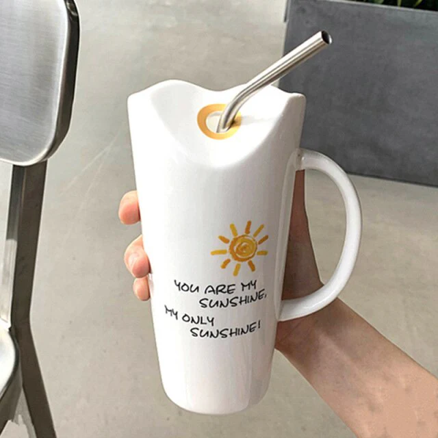 Good Vibes Elegant Ceramic Mugs - Image 4