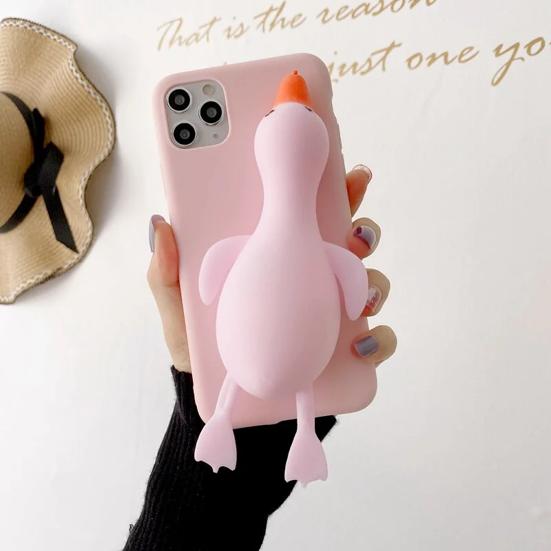Goofy Goose Stress Reliever iPhone Case - Image 5