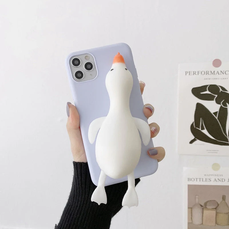 Goofy Goose Stress Reliever iPhone Case - Image 7