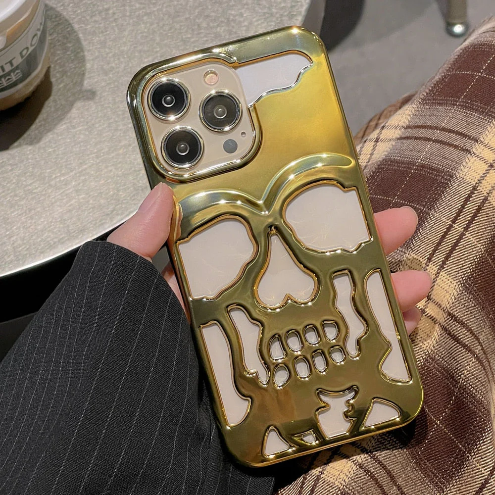 Gothic Midnight Skull Phone Case - Image 11