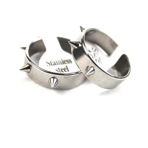 Gothic Style Armor Stainless Steel Self-Defense Ring - Image 5
