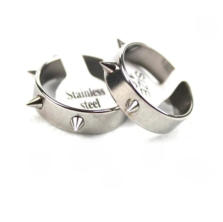 Gothic Style Armor Stainless Steel Self-Defense Ring - Image 6