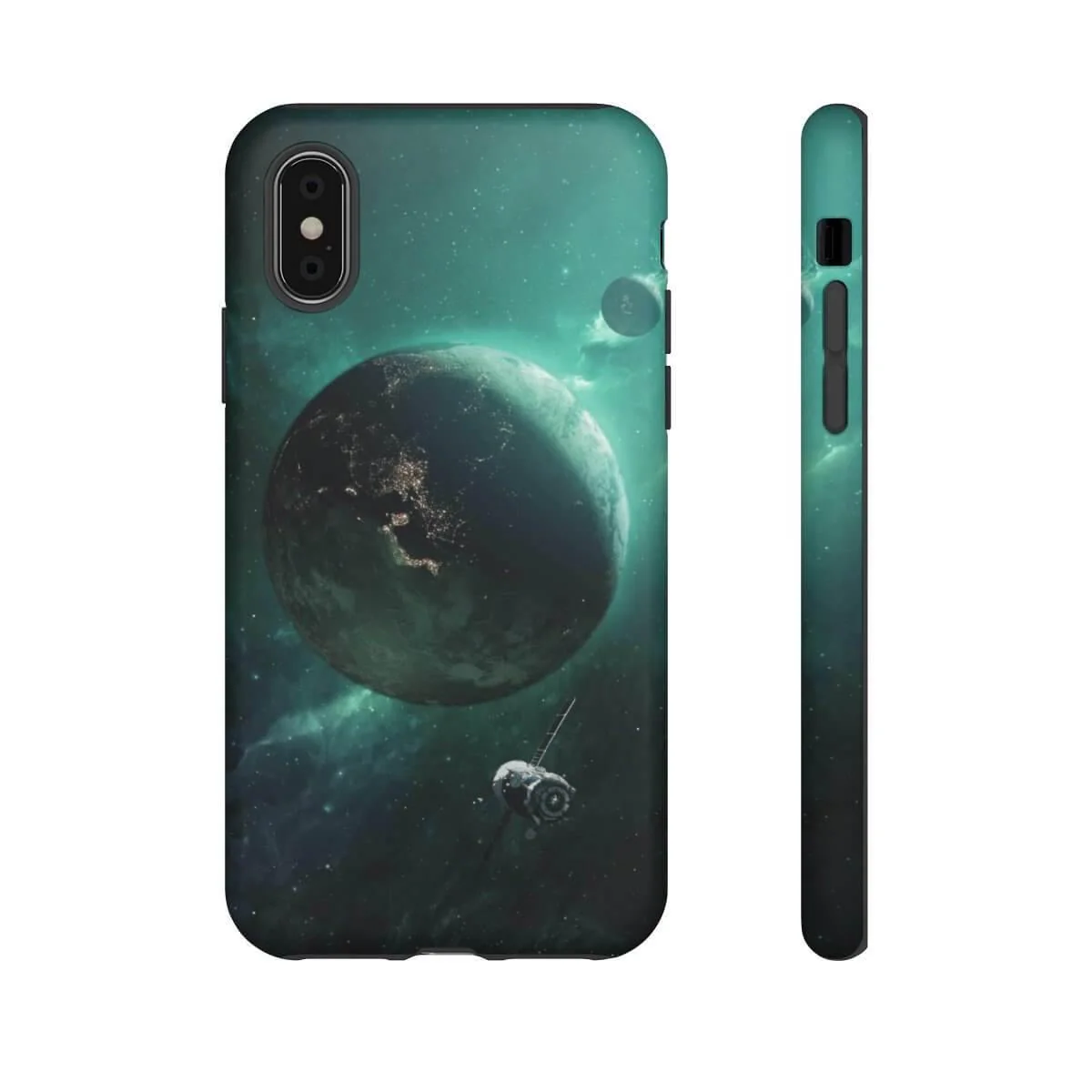 Green Planet Space Tough High Quality iPhone Cases - Image 10