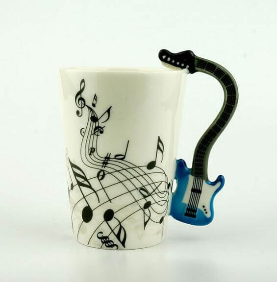 Guitar Style Ceramic Mug - Image 9